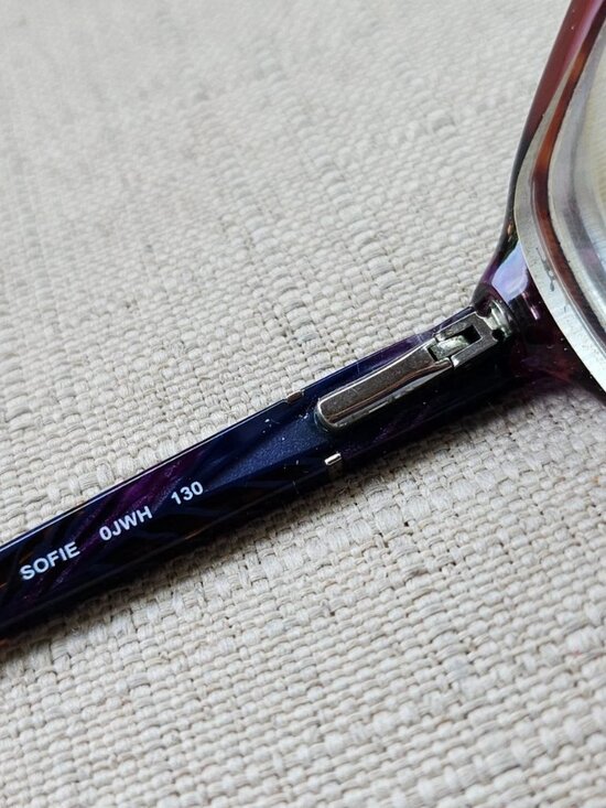 Banana Republic Women Glasses Frame Purple Eyewear SOFIE OHWH Eyeglasses main image 8